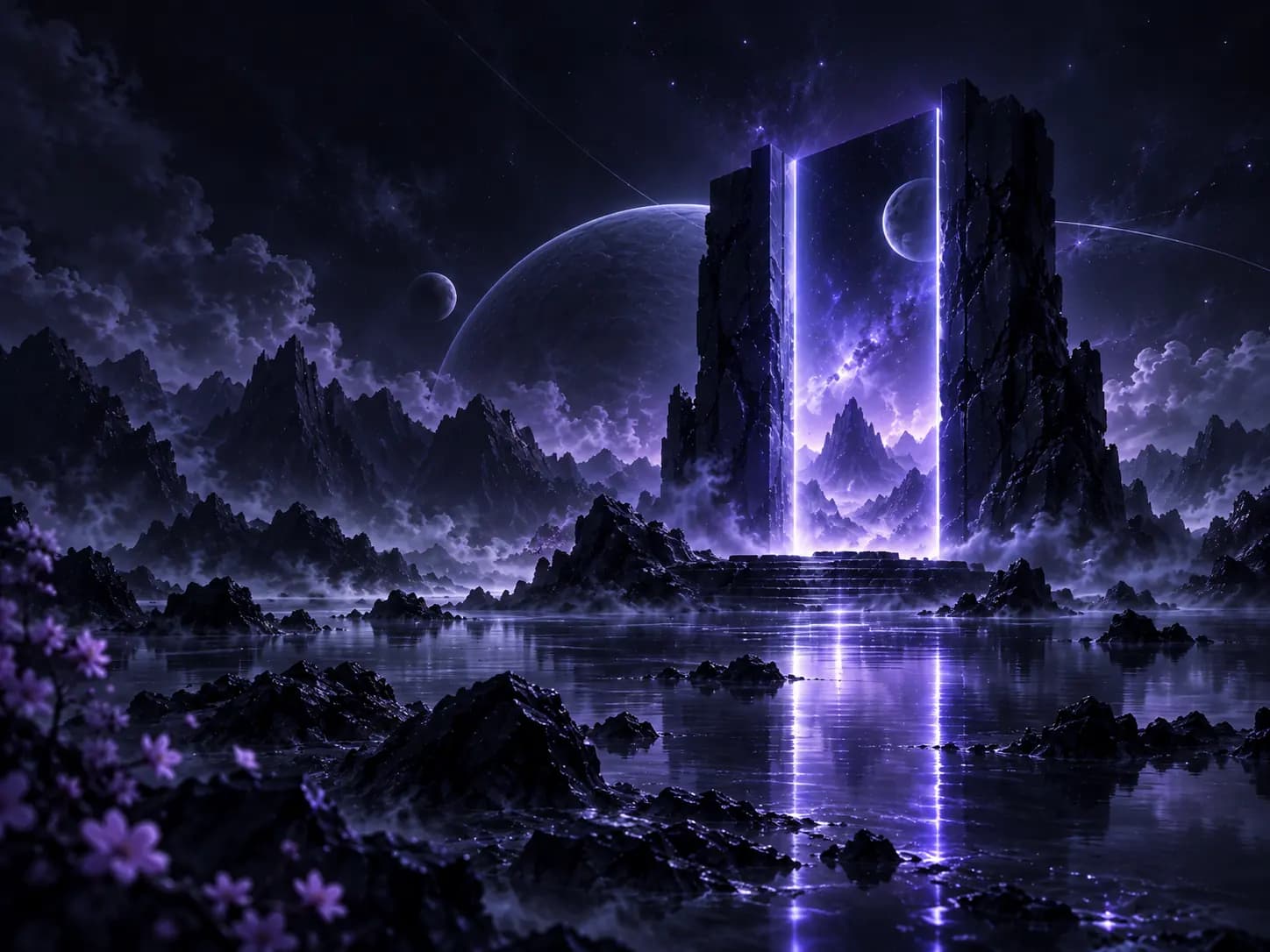 Atmospheric Sci-Fi Background